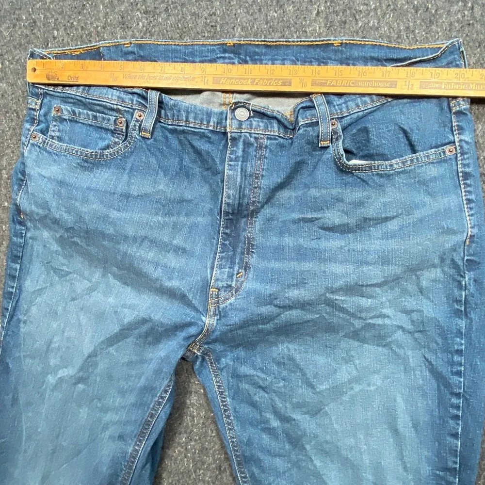 Levi 541 Athletic Taper Jeans 42x32‎ Mens Blue Stretch Denim Medium Wash
